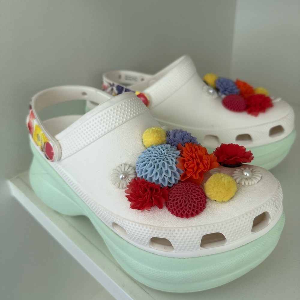 Iconic Platform Crocs